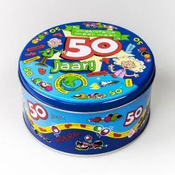Snoep Koekjestrommel 50 Jaar