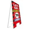 Pas Op Bord Party Zone 70 Jaar