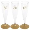 Party Proost Glas 60 Jaar 6 Stuks