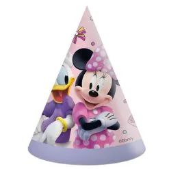 Hoedjes Minnie Mouse En Katrien 6 Stuks