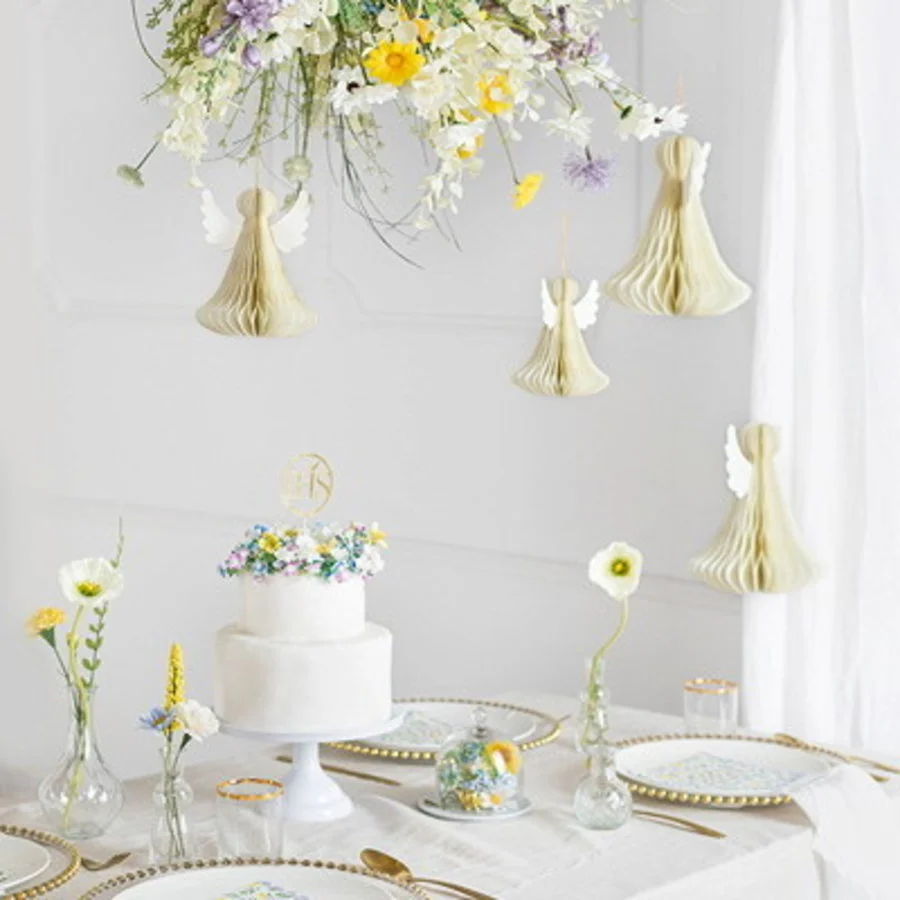 Honeycomb Decoratie Engel Luxe 24cm - Afbeelding 2