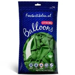 Ballonnen Groen 100 Stuks