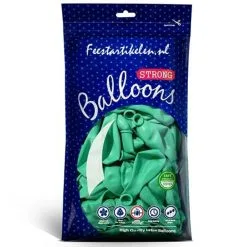 Ballonnen Mintgroen 100 Stuks