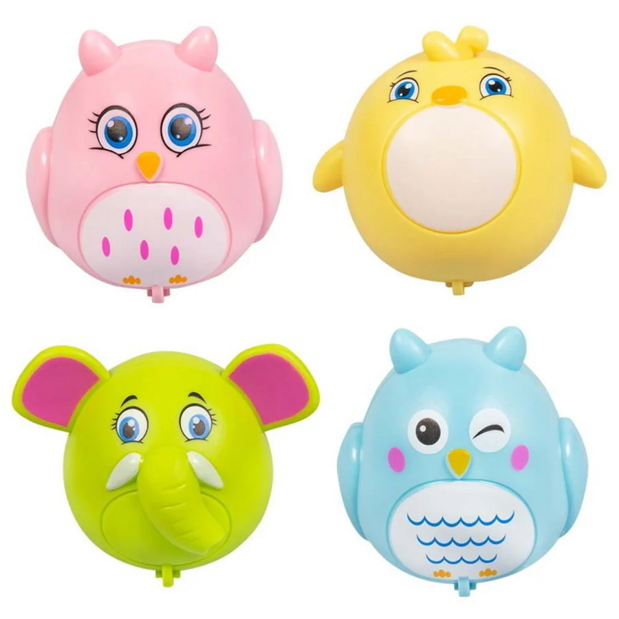 Terugtrek Dieren Rond 4 Stuks