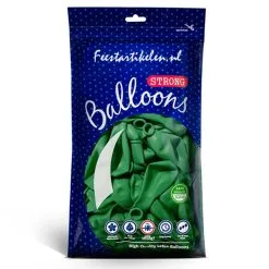 Ballonnen Grasgroen 100 Stuks
