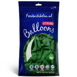Ballonnen Donkergroen 100 Stuks