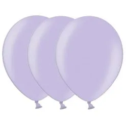 Metallic Ballonnen 1e Klas Lichtpaars 20 Stuks