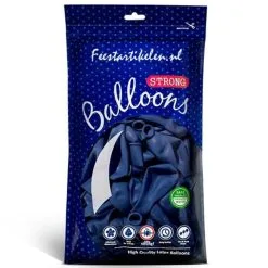 Ballonnen Donkerblauw 100 Stuks