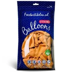 Ballonnen Oranje 100 Stuks