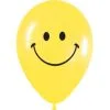 Ballonnen Smiley 5 Stuks Geel
