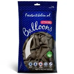 Ballonnen Cappuccino 100 Stuks