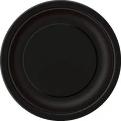 Bordjes Zwart 8 Stuks