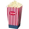 Popcorn Bakjes USA 4 Stuks