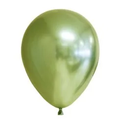 Chrome Ballonnen Lichtgroen 10 Stuks