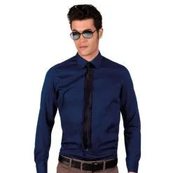 Stropdas Zwart Blues