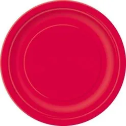 Bordjes Rood 8 Stuks