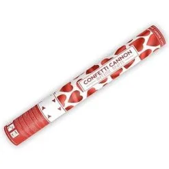 Party Cannon Luxe Met Rode Hartjes