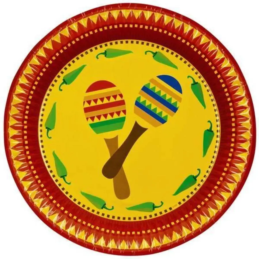 Bordjes Mexicaans 10 Stuks