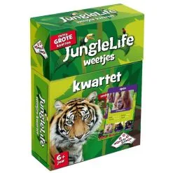 Jungle Kwartet Met Extra Grote Kaarten