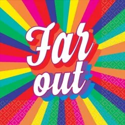 Servetten Seventies Far Out