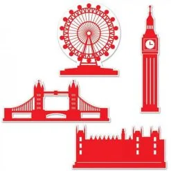 Decoraties London Silhouettes