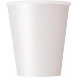 Bekertjes Wit 8 Stuks