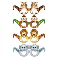Brillen Jungle En Safari Dieren 12 Stuks