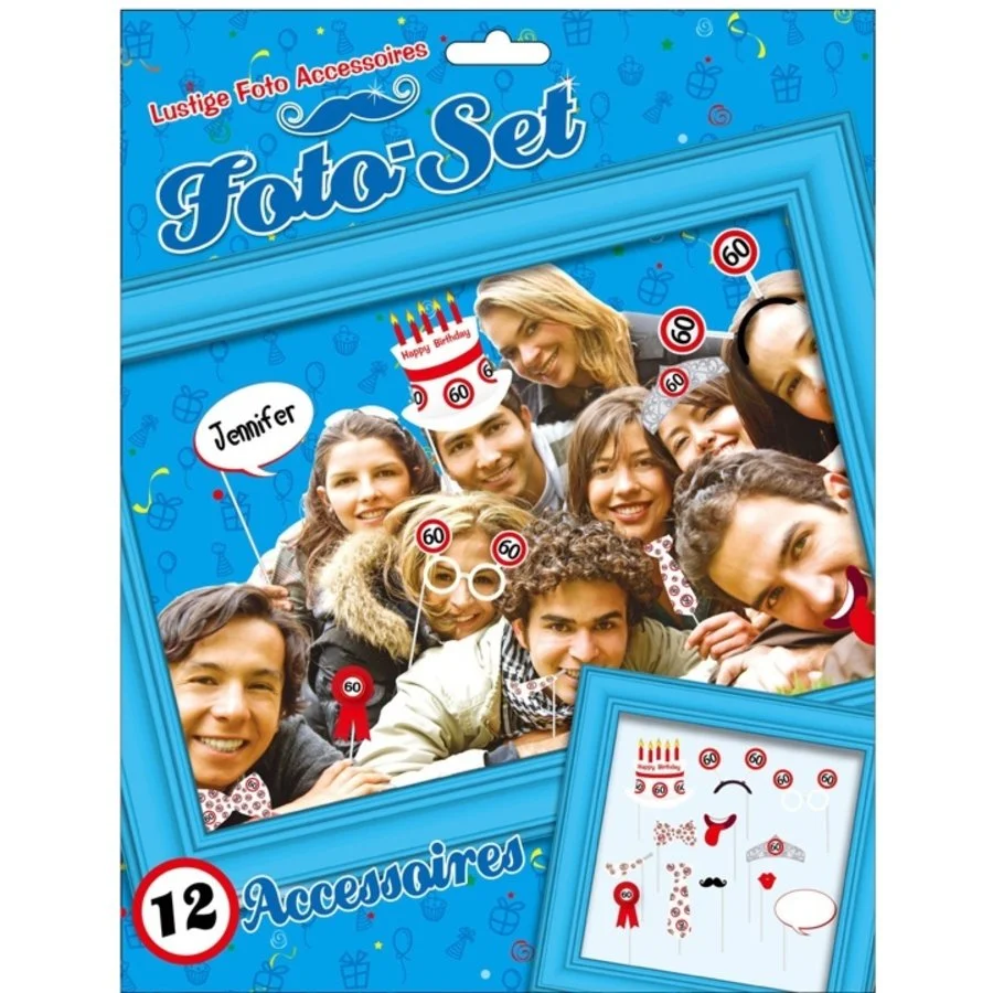 Foto Set 60 Jaar Verkeersbord 12-delig