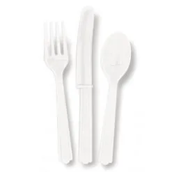 Bestek Wit 18 Delig