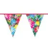 Vlaggenlijn Met Tropische Bloemen 6 Meter