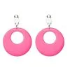 Oorbellen Neon Roze 2 Stuks