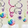 Hangdecoratie Discoballen Gekleurd