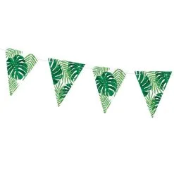 Vlaggenlijn Palmbladeren Papier 130cm