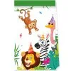 Feestzakjes Feestvierende Jungle Dieren PAPIER 4 Stuks Op = Op