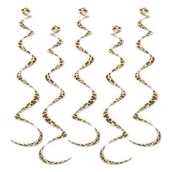 Hangdecoratie Whirls Met Luipaard Print