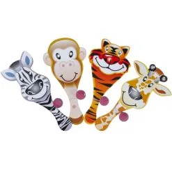 Balspel Jungle En Safari 4 Stuks