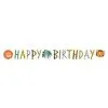 Letterslinger Safari Dieren Happy Birthday