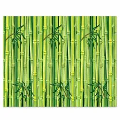 Wanddecoratie Jungle Bamboe Groen