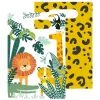 Uitdeelzakjes Safari Dieren Papier 8 Stuks