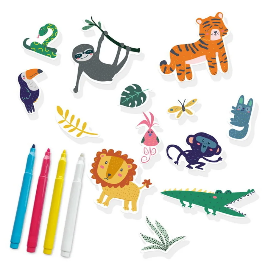 SES Window Fun Jungle - Afbeelding 2