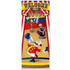 Deurposter Circus Welcome