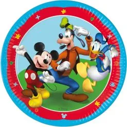 Bordjes Mickey Mouse & Friends 8 Stuks