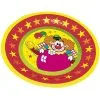 Bordjes Circus Clown 8 Stuks