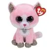 Ty Beanie Plucheknuffel Fiona De Roze Kat 15cm