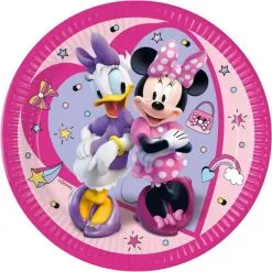 Bordjes Minnie Mouse En Katrien 8 Stuks