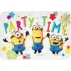 Uitnodigingskaartjes Minions Party Time