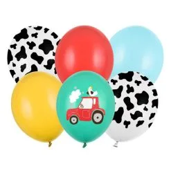 Ballonnen Farm 6 Stuks