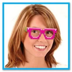 Bril 8-Bit Game 4 Stuks