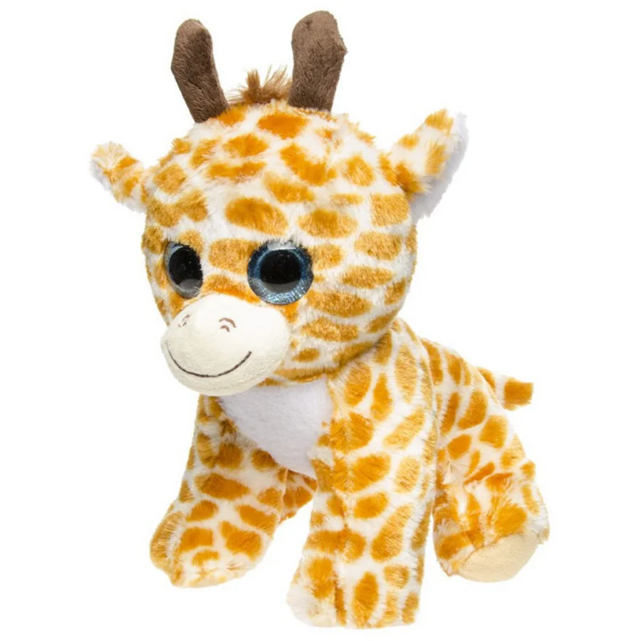 Plucheknuffel Giraffe Lichtbruin 25cm