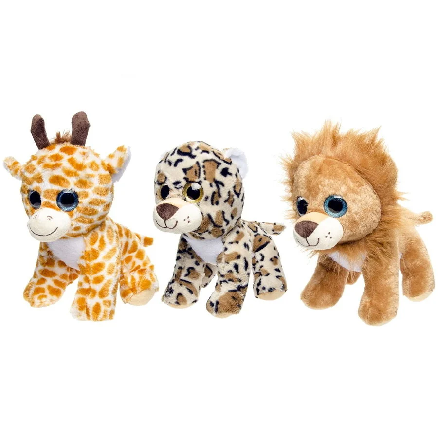 Plucheknuffel Giraffe Lichtbruin 25cm - Afbeelding 2